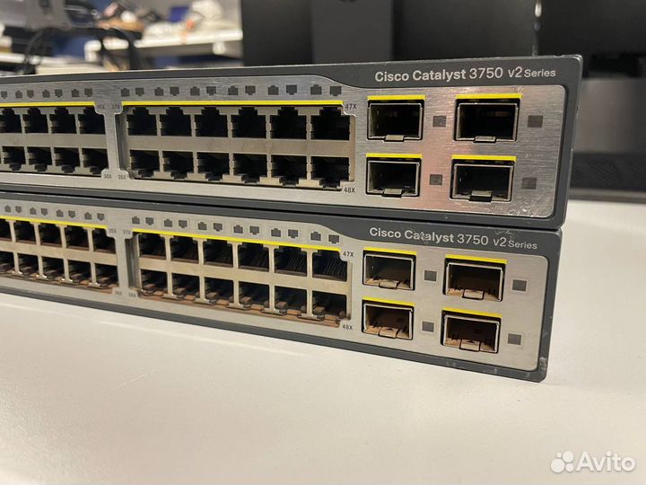 Коммутатор cisco ws-c3750v2-48ts-s
