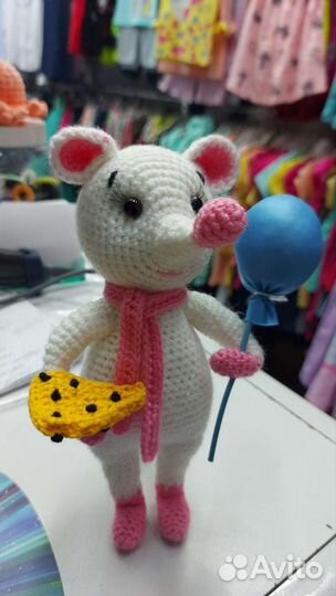 Вязаные игрушки на новый год