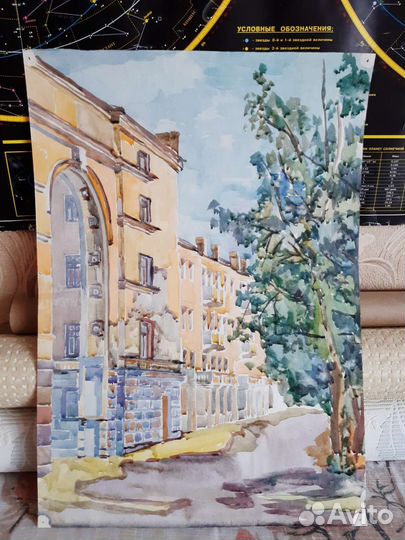 Картины акварель