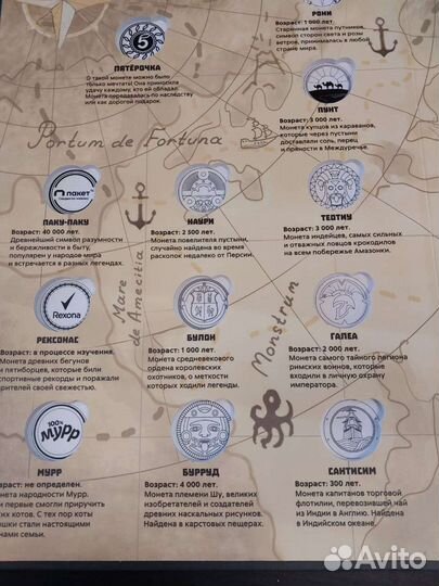 Монеты Пятёрочка