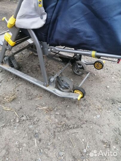 Детские санки коляска ника