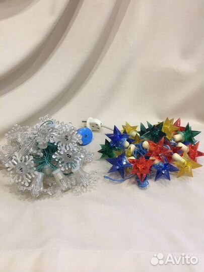 Ёлочная гирлянда СССР