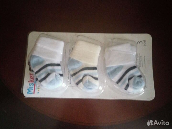 Носочки для новорожденного