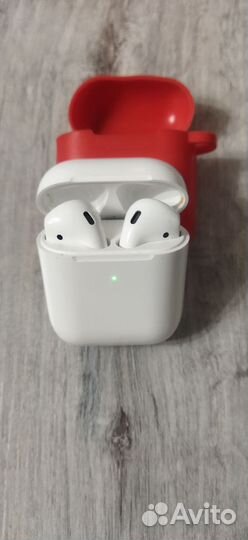 Наушники Airpods 2 + чехол
