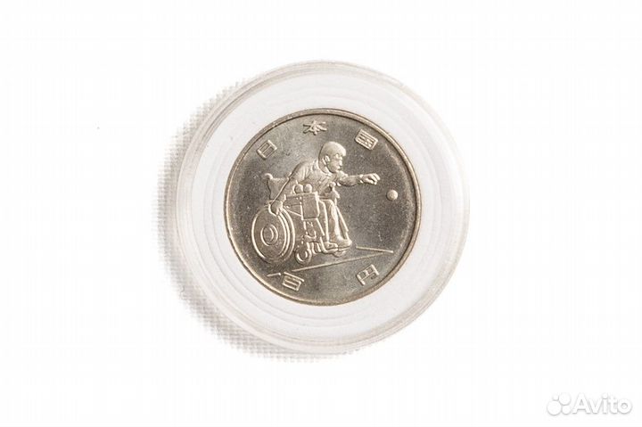 100 йен 2018 Паралимпийские игры Токио 2020