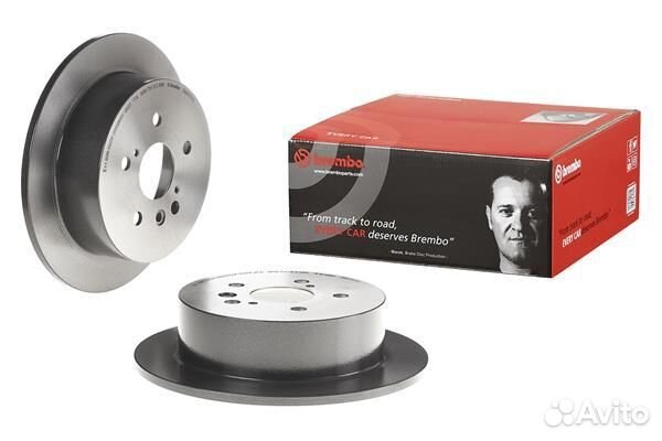 Диск тормозной задний brembo 08A11111