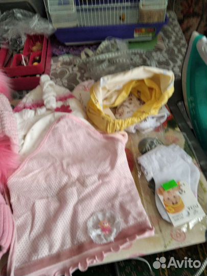 Шапочки, панамки на девочку с года до 3 лет