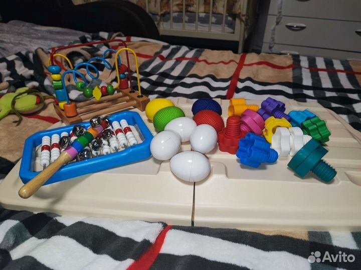 Развивающие игрушки от 8 мес до 1.5 лет