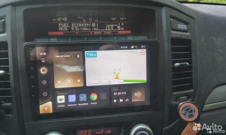 Магнитола Mitsubishi Pajero 4 Android IPS