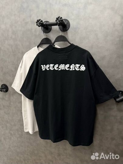 Футболка Vetements Anarchy оверсайз (сезон 2025)