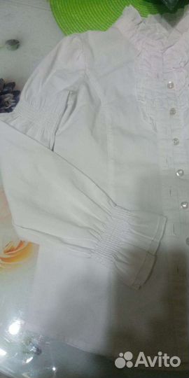 Блузка для девочки школа р 122-128