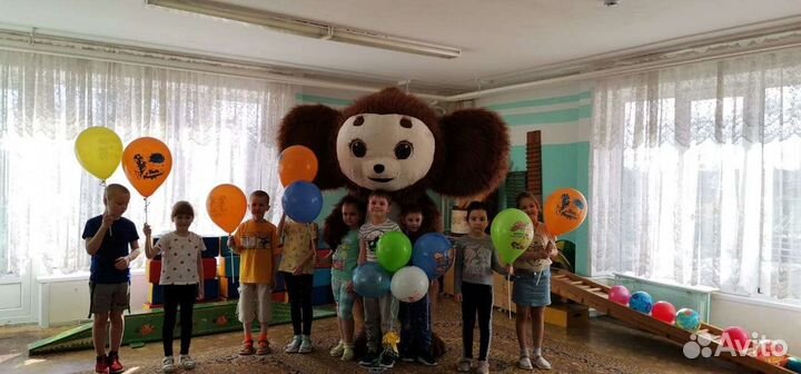 Чебурашка ростовая кукла