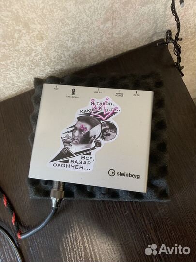 Микрофон AKG P220 и звуковая карта steinberg UR12