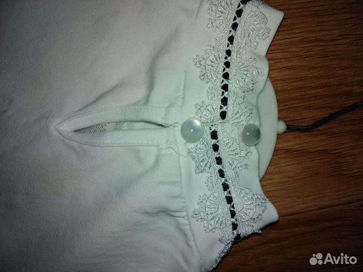 Блузка школьная 128