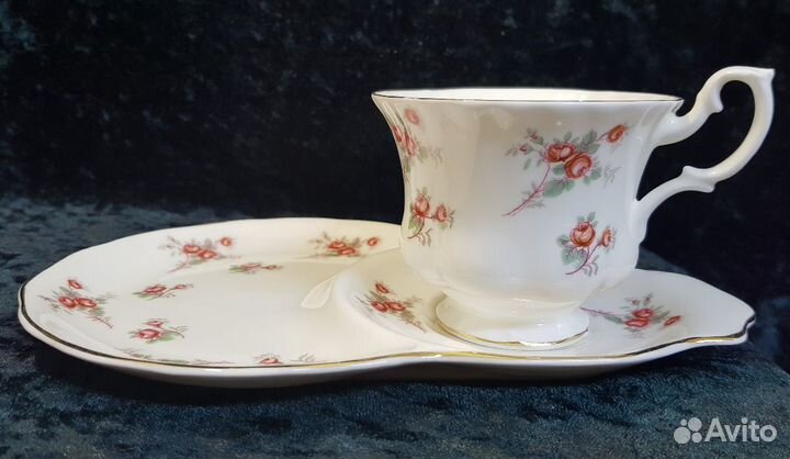 Две пары чайных пар), фарфор, Англия, 90е