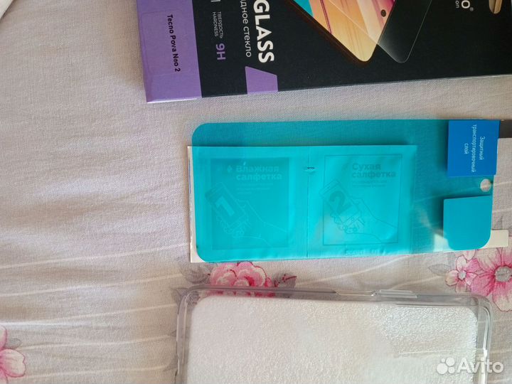 Стекло и Чехол Tecno pova neo 2
