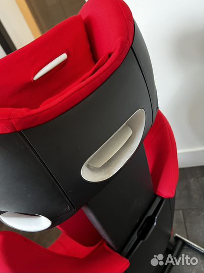 Автокресло cybex solution m fix + защита сиденья