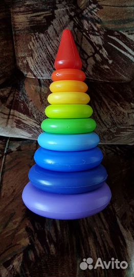 Игрушка Замок, коврик паззл ежик, пирамидка