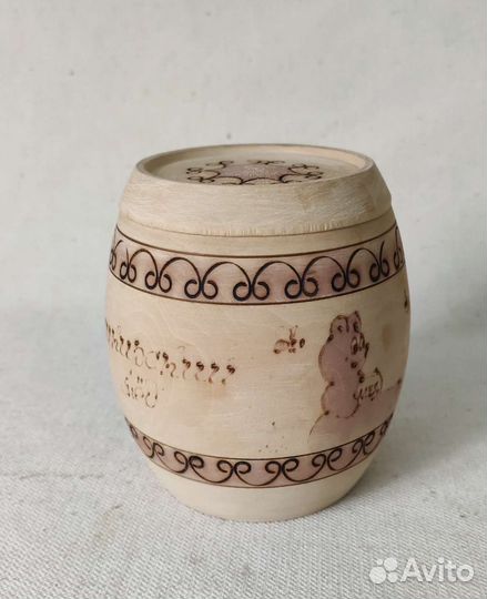 Бочонки для мёда, ложка черпак