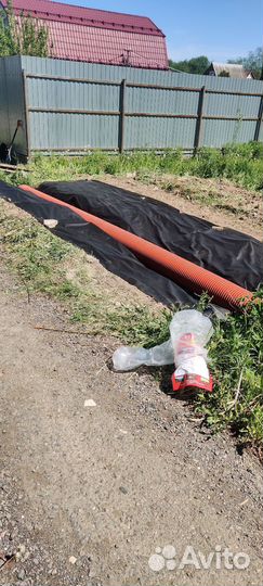 Заезд въезд на участок через канаву