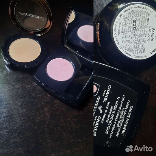 Палетки теней, для скульптурирования, тени