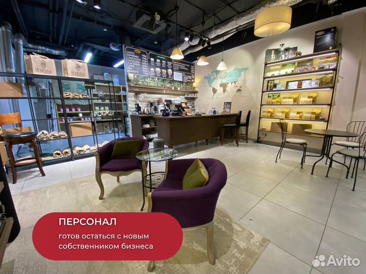 Прибыльная кофейня/ростерия, сост из 2 заведений