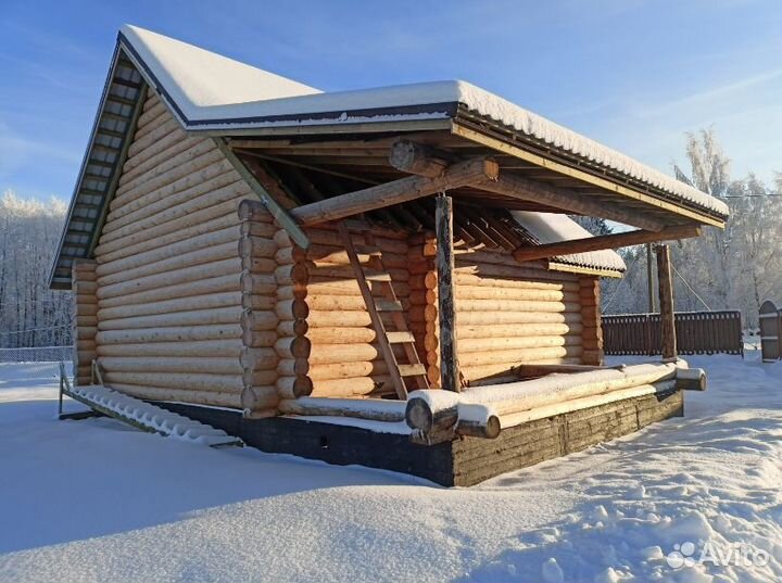 Срубы домов и бань