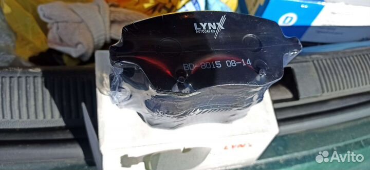 Тормозные колодки передние Lynxavto BD8015