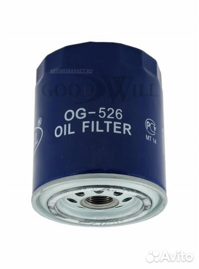 Goodwill OG 526 Фильтр масляный двигателя