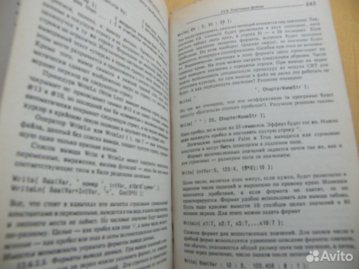 Программирование в среде Турбо Паскаль 5.5