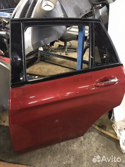 Мерседес X253 GLC дверь задняя левая