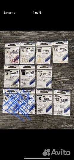 Рыболовные крючки Япония