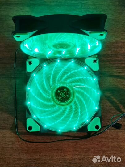 Вентилятор 120x120x25 мм (подключение 3-pin и Mole