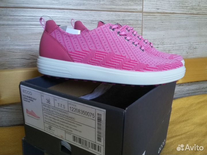 Кеды ecco golf casual hybrid, 38 размер