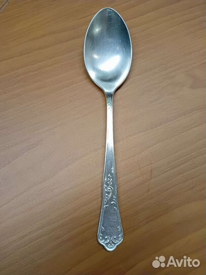Серебряная десертная ложка 925 проба