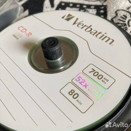 DVD-RW и CD-R болванки диски набор