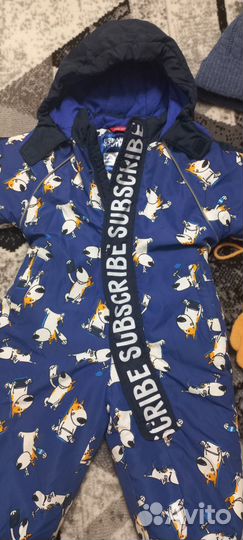 Зимний комбинезон для мальчика