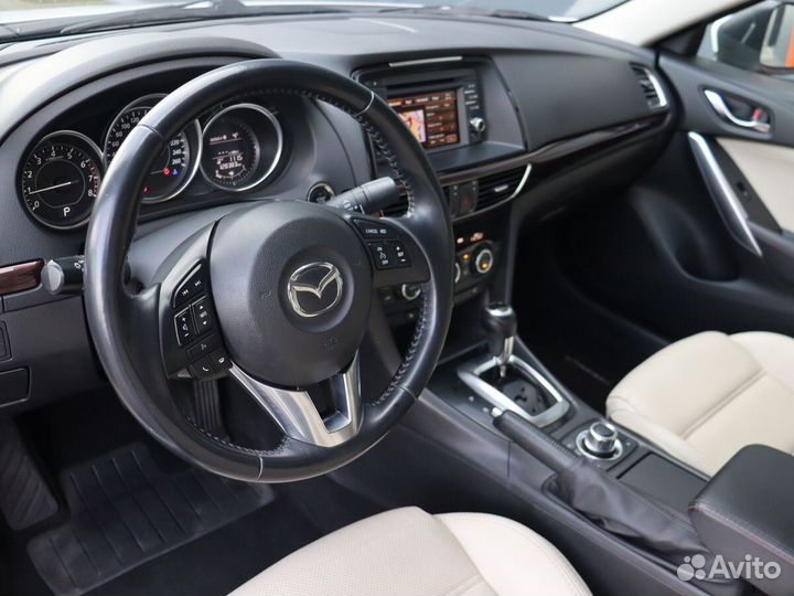 Mazda 6 2.5 AT, 2013, 128 383 км