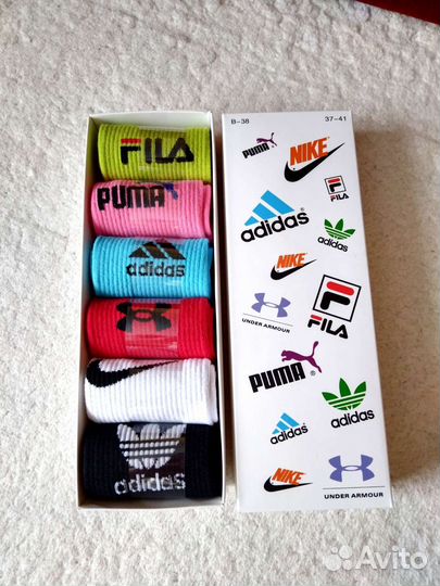 37-41 Новые высокие носки Nike