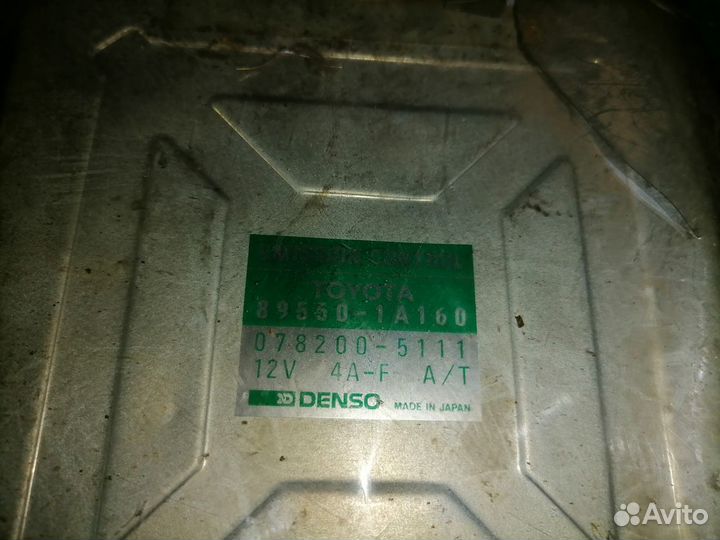 Блок управления двигателем 89550-1A160 Toyota Coro
