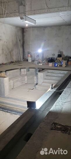 Штукатурка бассейнов