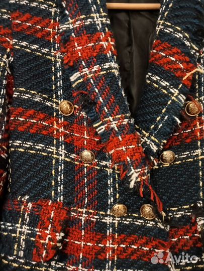 Твидовый жакет