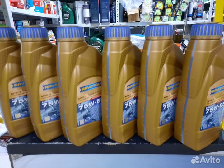 Масло трансмиссионное Ravenol MTF-1 GL-4/GL-5 75W8