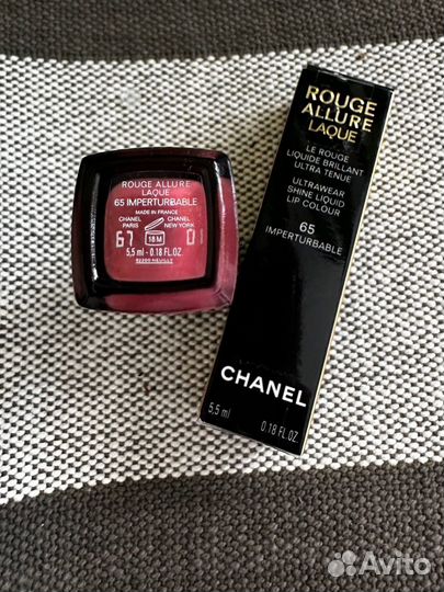 Chanel rouge allure laque 65 помада