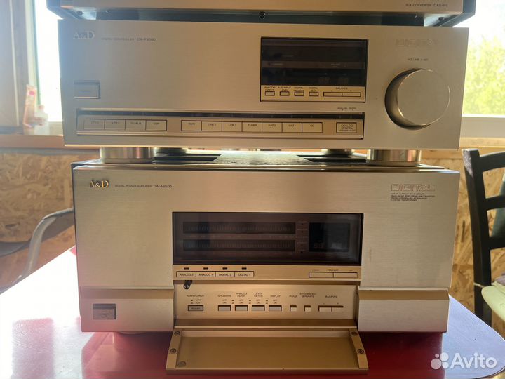 Усилители A&D DA-P9500 и DA-A9500