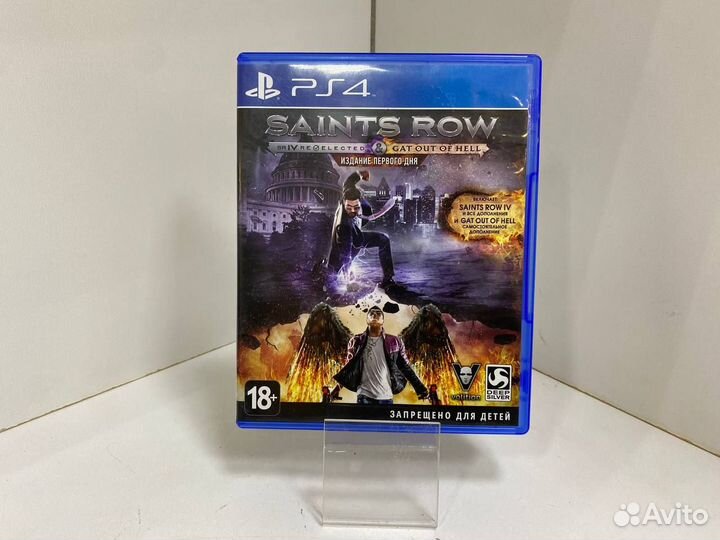 Игровые диски. Sony Playstation 4 Saints row gat o