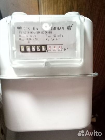 Счётчик газовый G4 новый