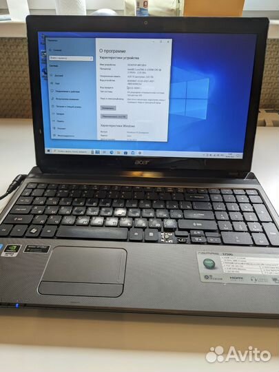 Acer Aspire 5750g i3 \ GT610M \ 4GB \ SSD 120