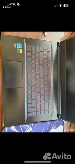 Игровой ноутбук msi gf63 i5/RTX2050/16GB