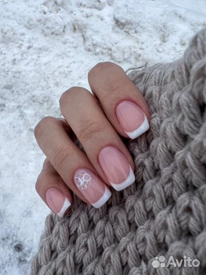 Маникюр с покрытием гельлак/шеллак/наращивание